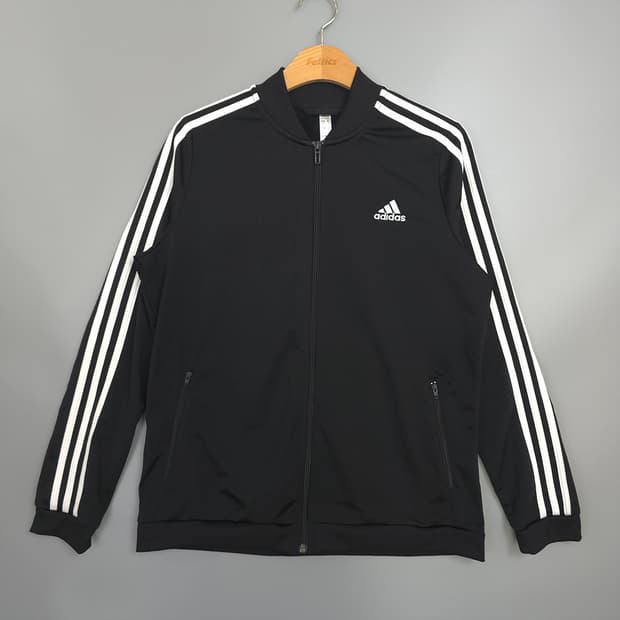 아디다스 Adidas 3선 트랙탑 집업 XL