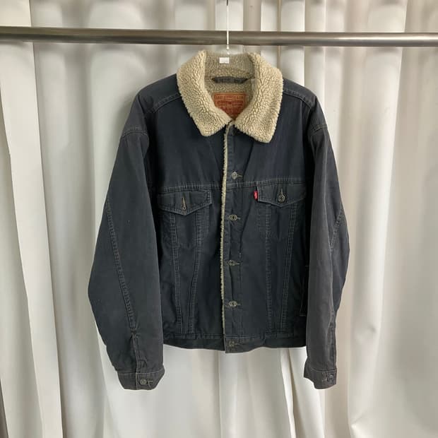 리바이스 코듀로이 쉐르파 트러커 자켓 L