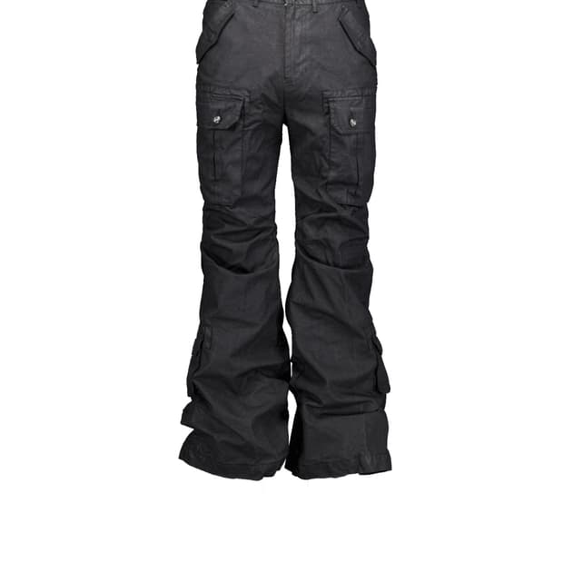 포그서비스 코팅 밀리터리 플레어 팬츠 구해봐요