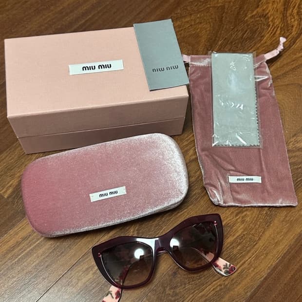 미우미우 miumiu 선글라스 새상품
