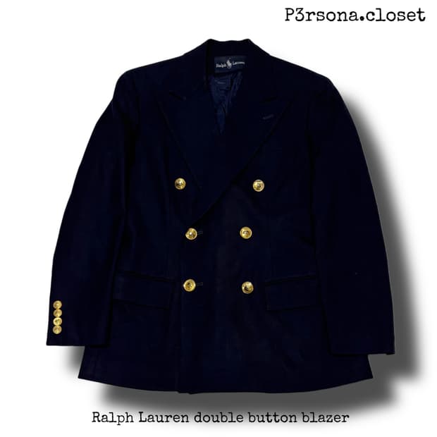 Ralph Lauren double button blazer