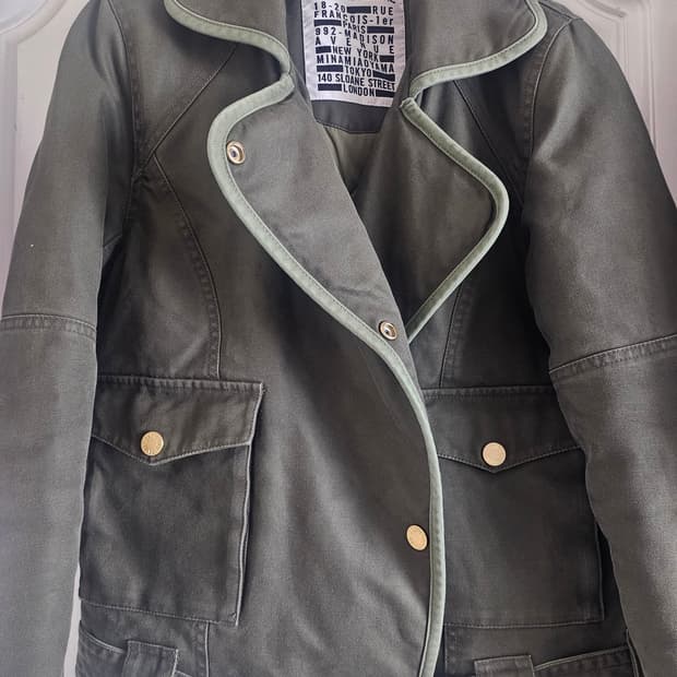 자딕앤볼테르 카키 자켓