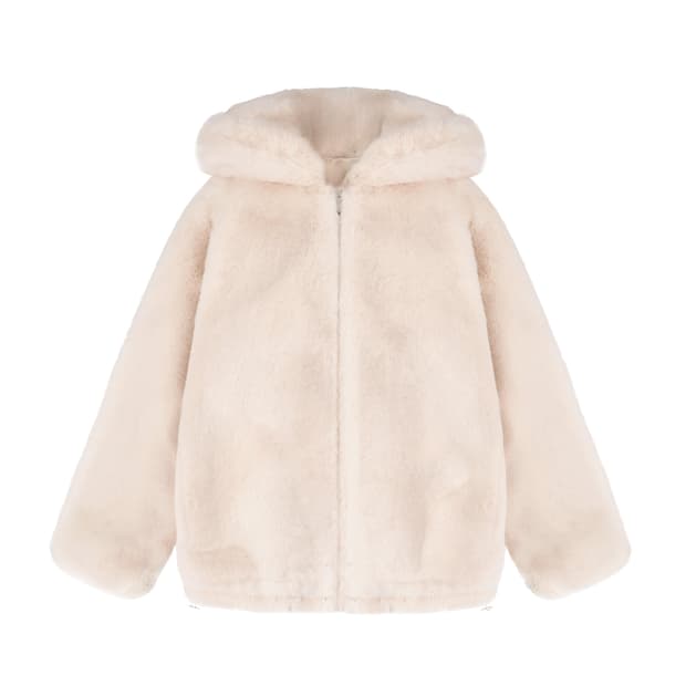 클리시어 피치 푸딩 퍼 자켓 peach pudding 베이비핑크 클시