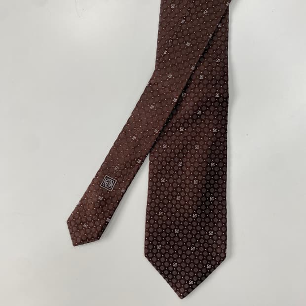 로에베(LOEWE) 모노그램 정품 명품넥타이 8.6cm