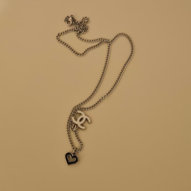 395 샤넬 빈티지 업사이클링 목걸이