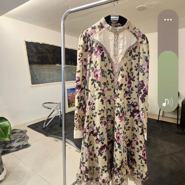 axes femme 로즈원피스