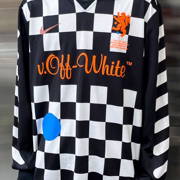 나이키X오프화이트 18SS 풋볼 어웨이 져지