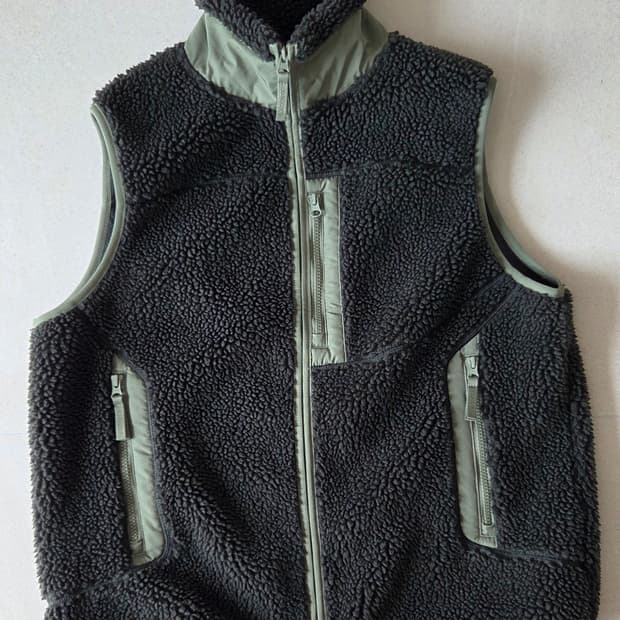 라코스테 남성 조끼 셰르파 후리스 베스트