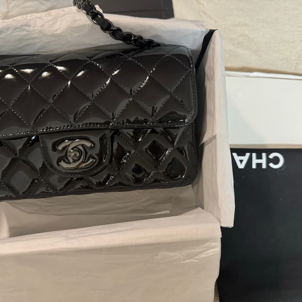 샤넬 뉴미니 페이던트올블랙 풀셋