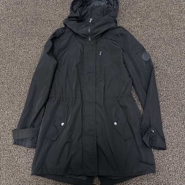 POLO 폴로 랄프로렌 폴리쉘 패커블 피쉬테일 여성 자켓 블랙 S