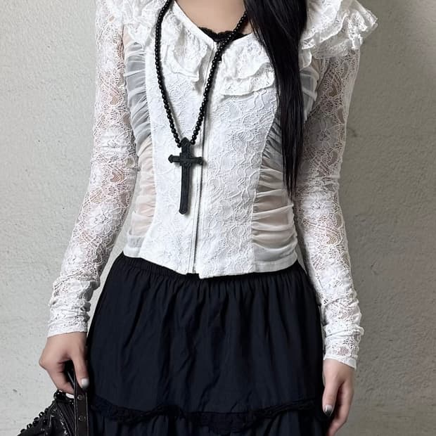 EGOIST back ribbon top