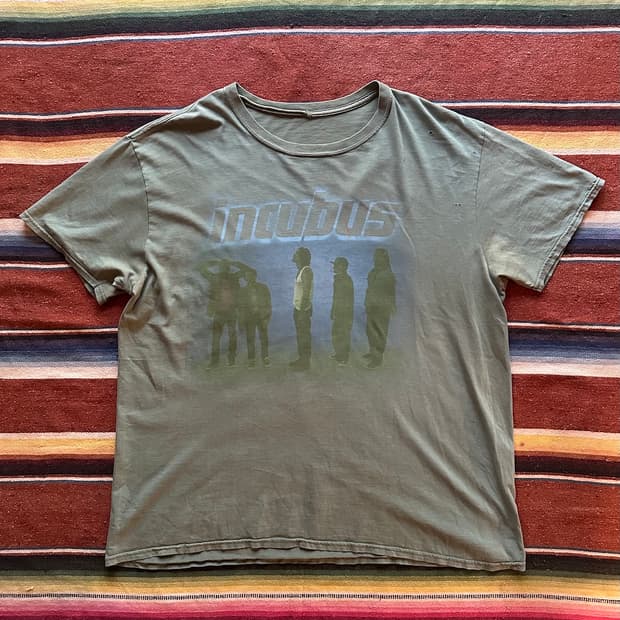 00s Incubus 빈티지 밴드티