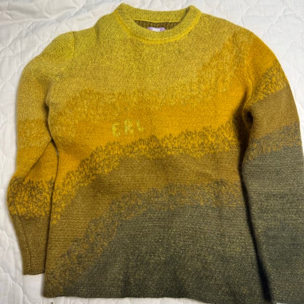 ERL 그라데이션 풀오버 니트