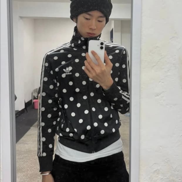 나우아임영 도트 져지 M