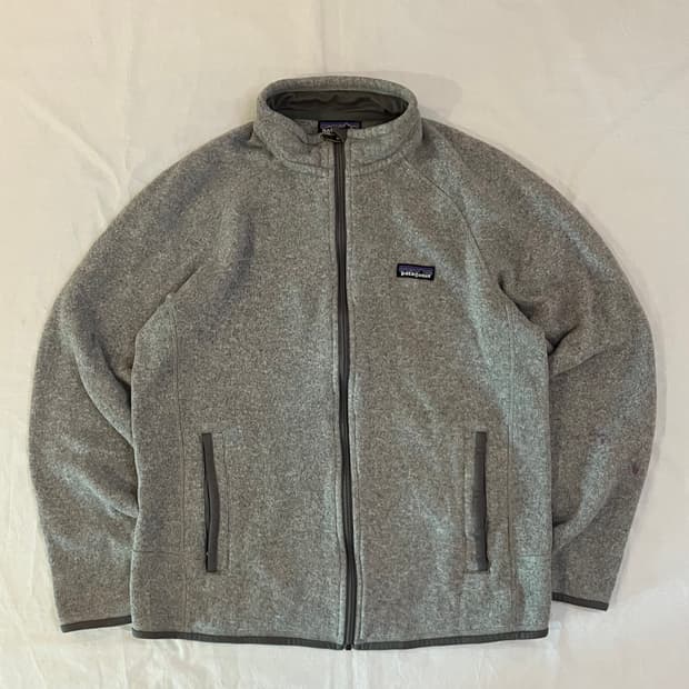 파타고니아 베터 플리스 스웨터 집업 그레이