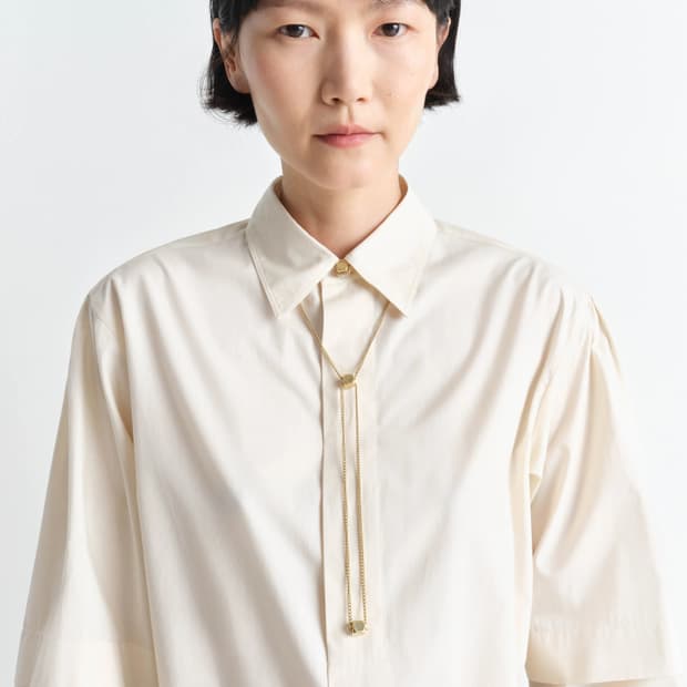 르메르 25fw Abacus Bolo Tie 목걸이/골드