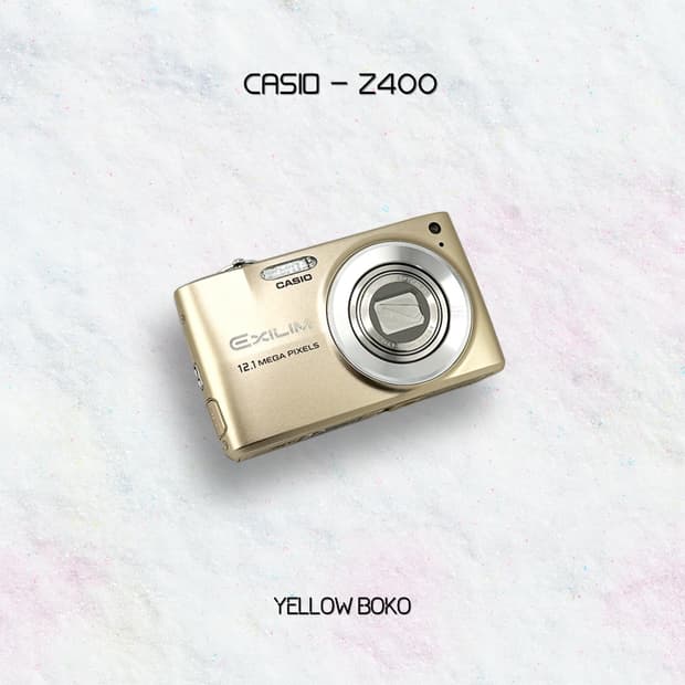 [💖태연픽!] CASIO 카시오 엑슬림 Z400 레트로 디지털 카메라
