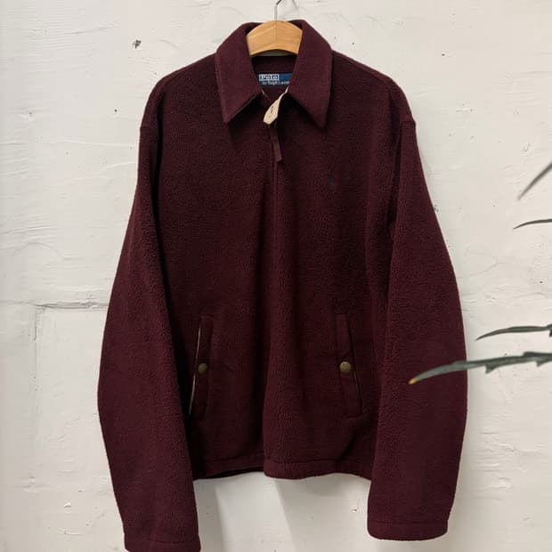 폴로 랄프로렌 후리스 블루종