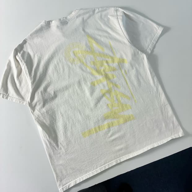 Stussy 스투시 부아나 스탁 백로고 반팔티셔츠