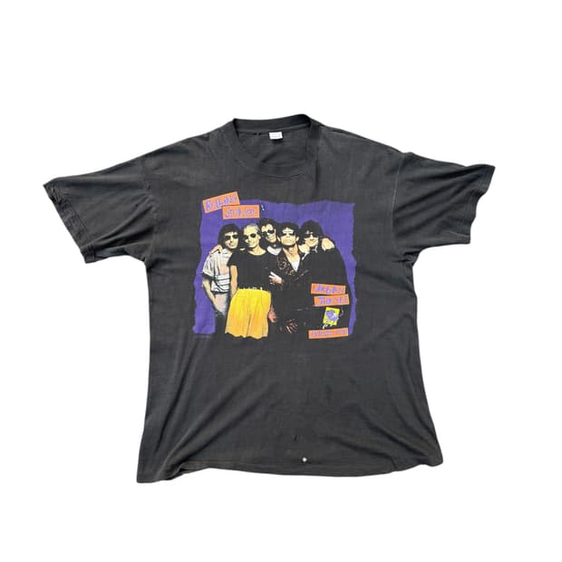 빈티지 90s 롤링스톤즈 유로 투어 밴드 티셔츠