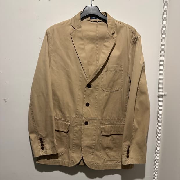 폴로랄프로렌 베이지 면 자켓