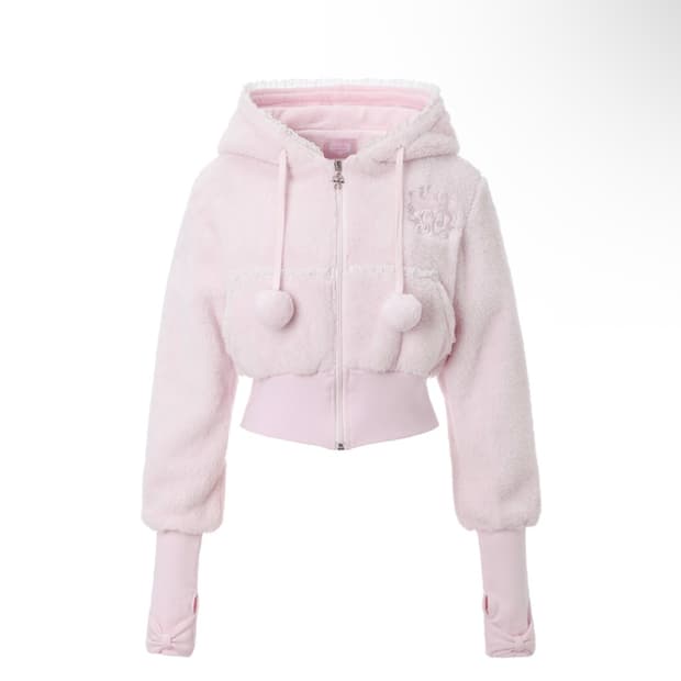 슈슈체리 폼폼 베이비 후드집업 히메갸루 러블리 핀터레스트