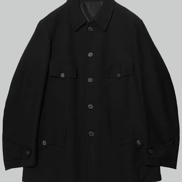 요지 야마모토 밀리터리 울 자켓