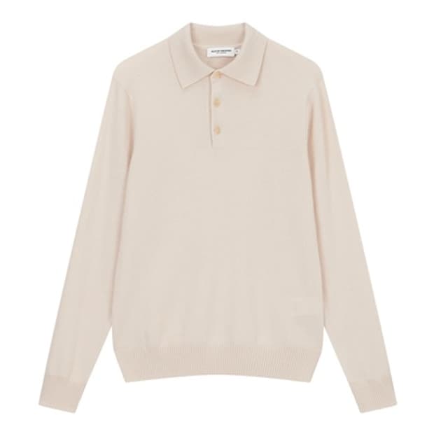 맨온더분 폴로 카라넥  캐시미어 니트 