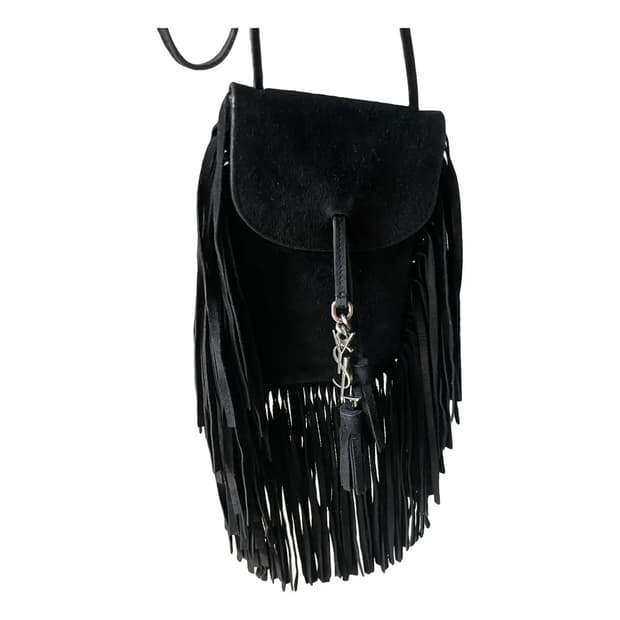 YSL 생로랑 스웨이드 숄더백(희귀템)