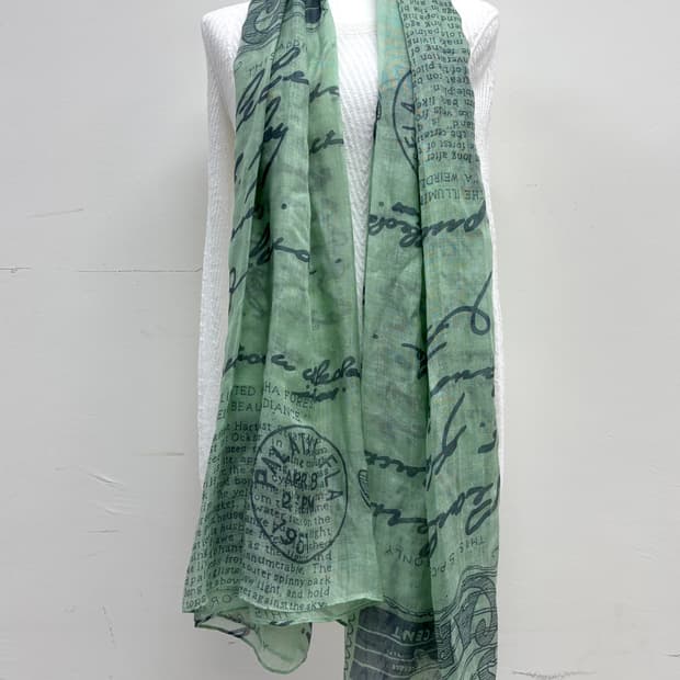 빈티지 머플러 숄 스카프