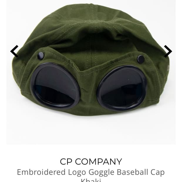 cp컴퍼니 카키 볼캡(ss급 상급, 한정판)