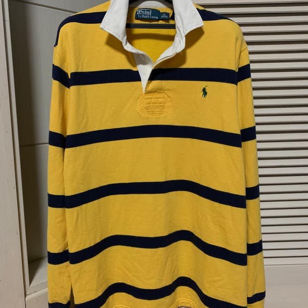 폴로 아이코닉 기모스웻 럭비티 XL