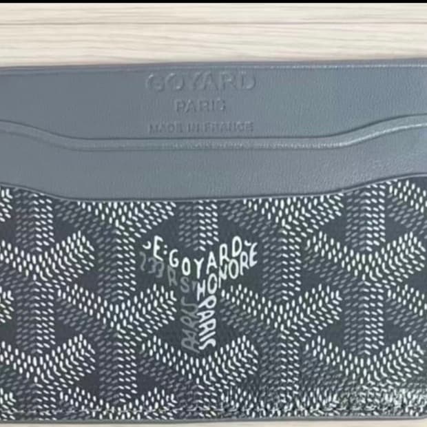 고야드 카드지갑 그레이