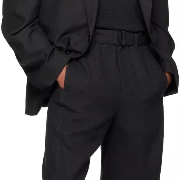 르메르 싱글 브레스티드 자켓 블랙 50