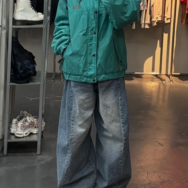 노스페이스 90s 플리스라인 아웃도어 자켓 A3169