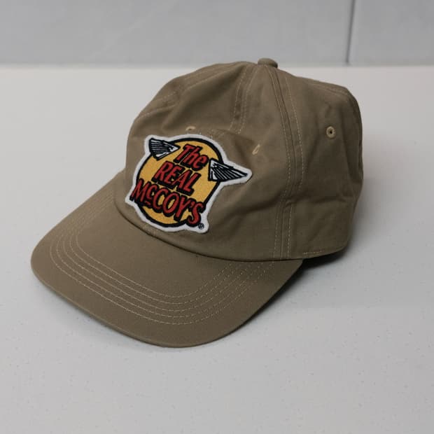 리얼맥코이 볼캡 베이지