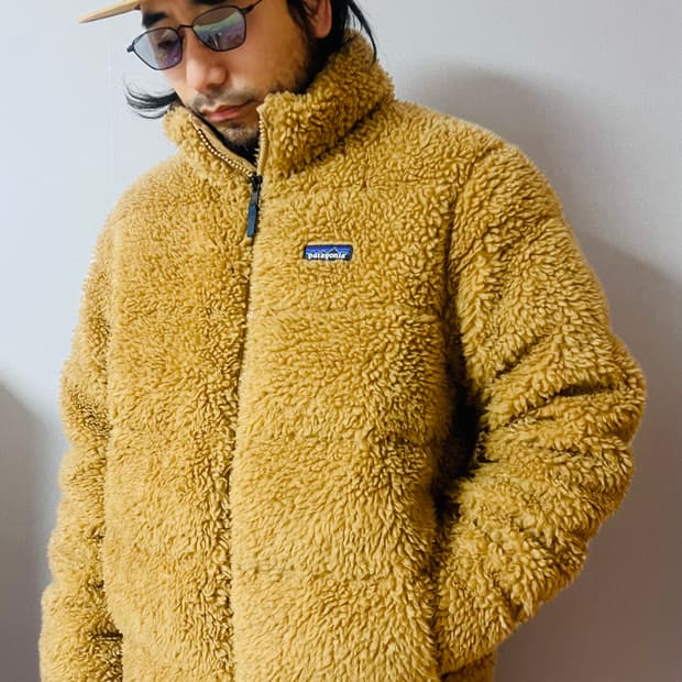 Recycled High Pile Fleece Down Jacket