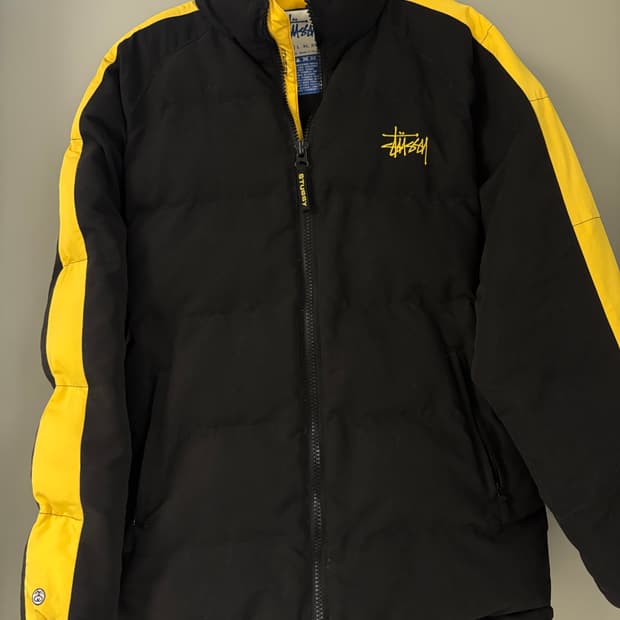 Stussy city puffer padded jacket M