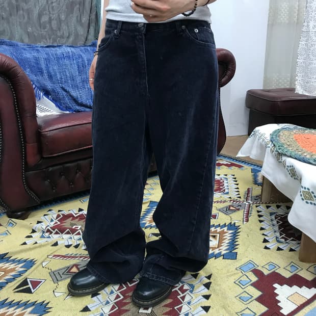 Roompacker 네이비 데님팬츠 (Z1078)
