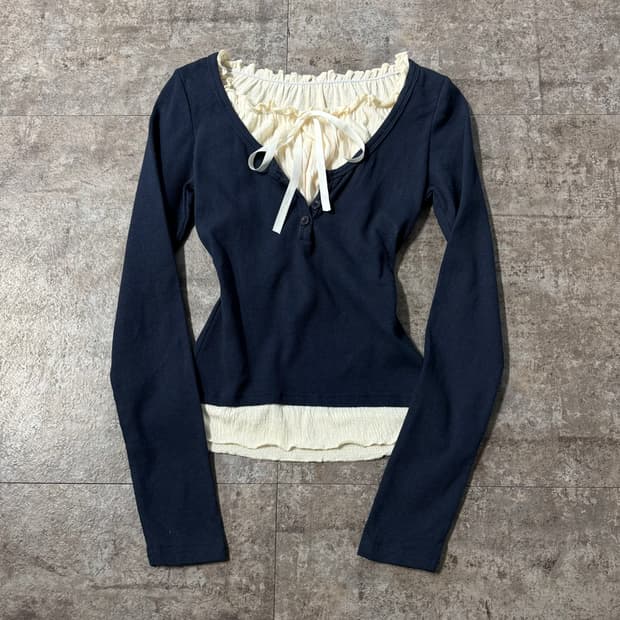 셔링 레이어드 탑