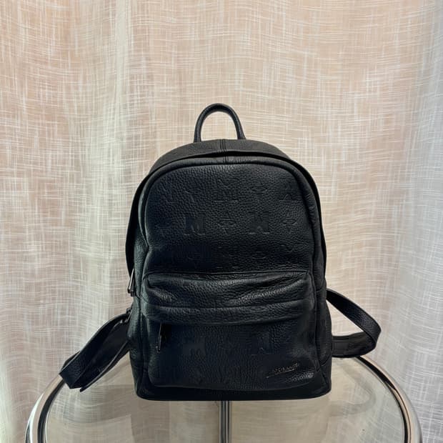 정품 메트로시티 가죽 백팩    