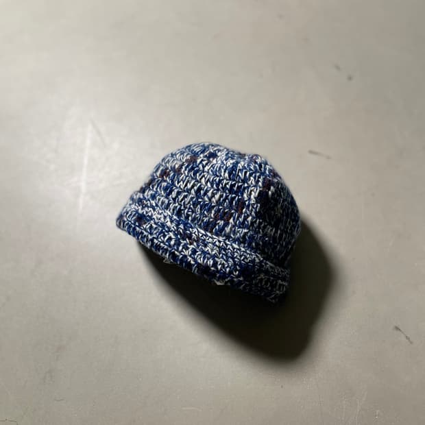 Vintage hand Knit Beanie