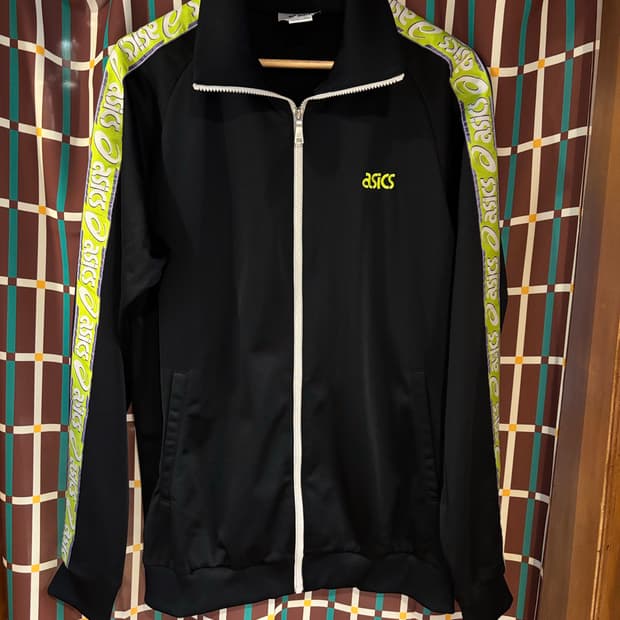 아식스 타이거 레트로 트랙탑 져지
