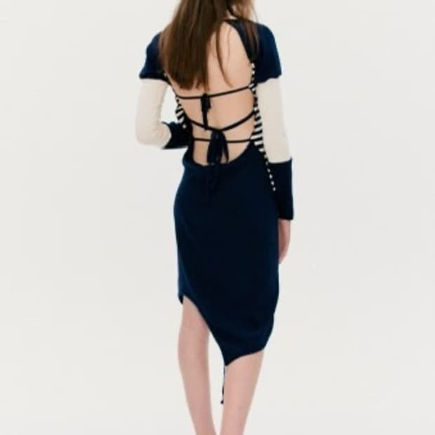 더오픈프로덕트 오픈백 드레스 (새상품)