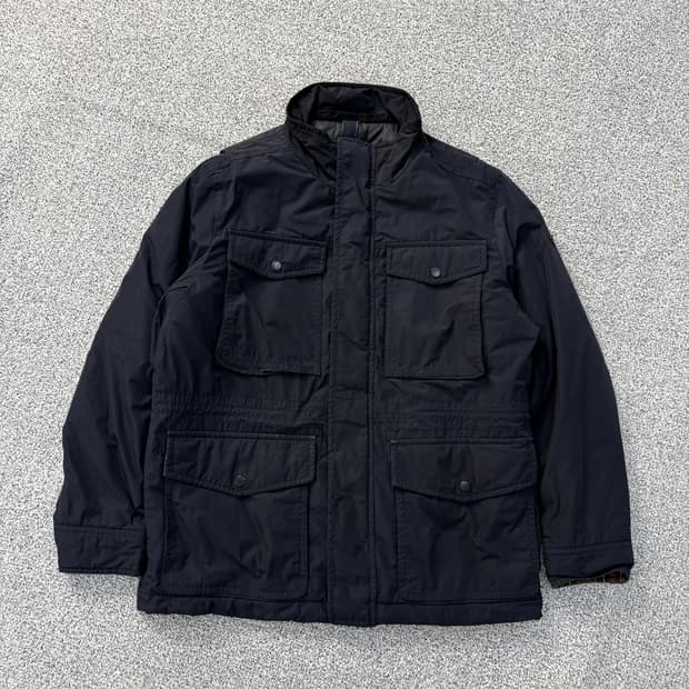 100 헨리코튼 포켓 집업 야상 자켓 0304J