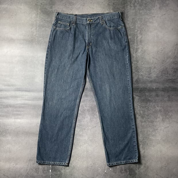 CARHARTT 칼하트 빈티지 데님 워크 팬츠 A00904
