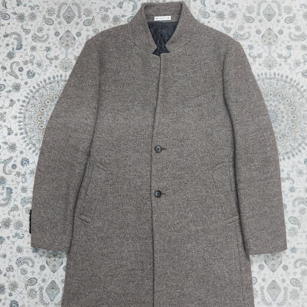 LANCETTI 이태리 모직 코트 브라운 105