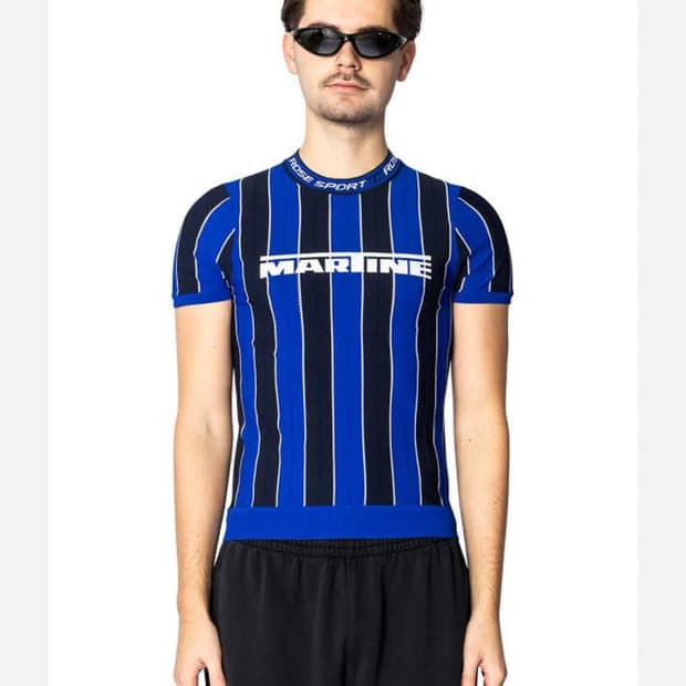 마틴로즈 로고 타이트 티셔츠 L