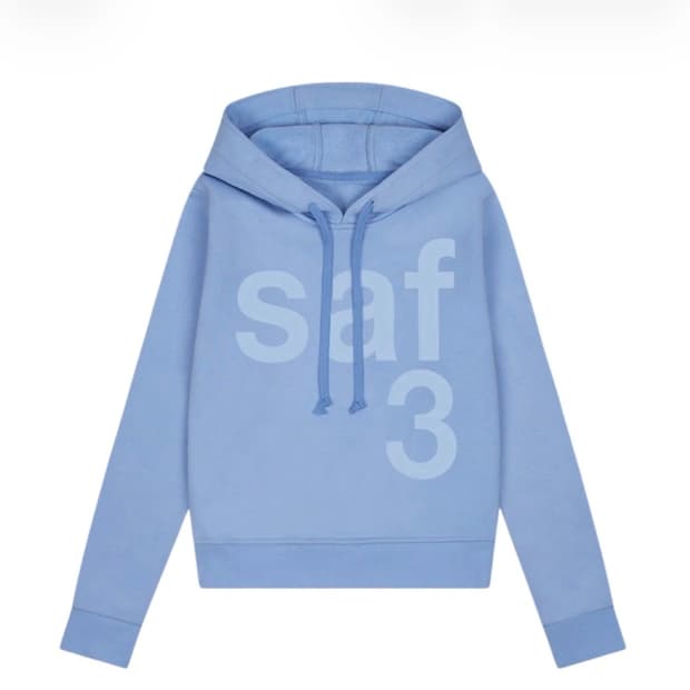 사파리스팟 safarispot 후드티 1/2 size1 스카이