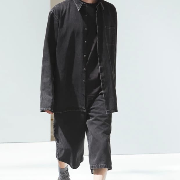 [L]리에르 데님 자켓/앤트러사이트